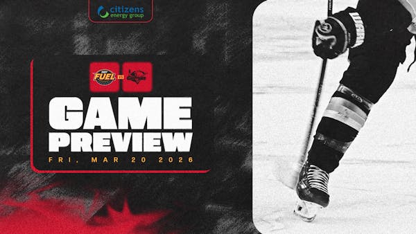 FUEL HOST GRIZZLIES IN FIRST OF THREE-GAME SET